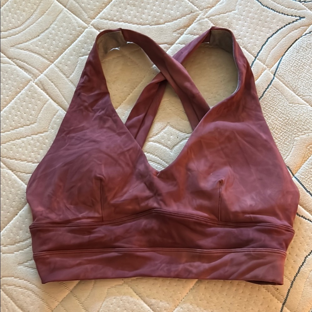 Born Primitive Women's Mauve Sports Bra